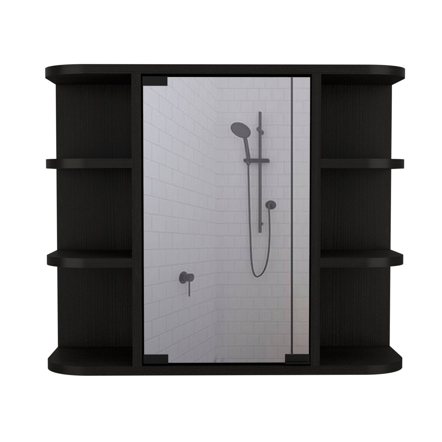 Milan Medicine Cabinet - Black