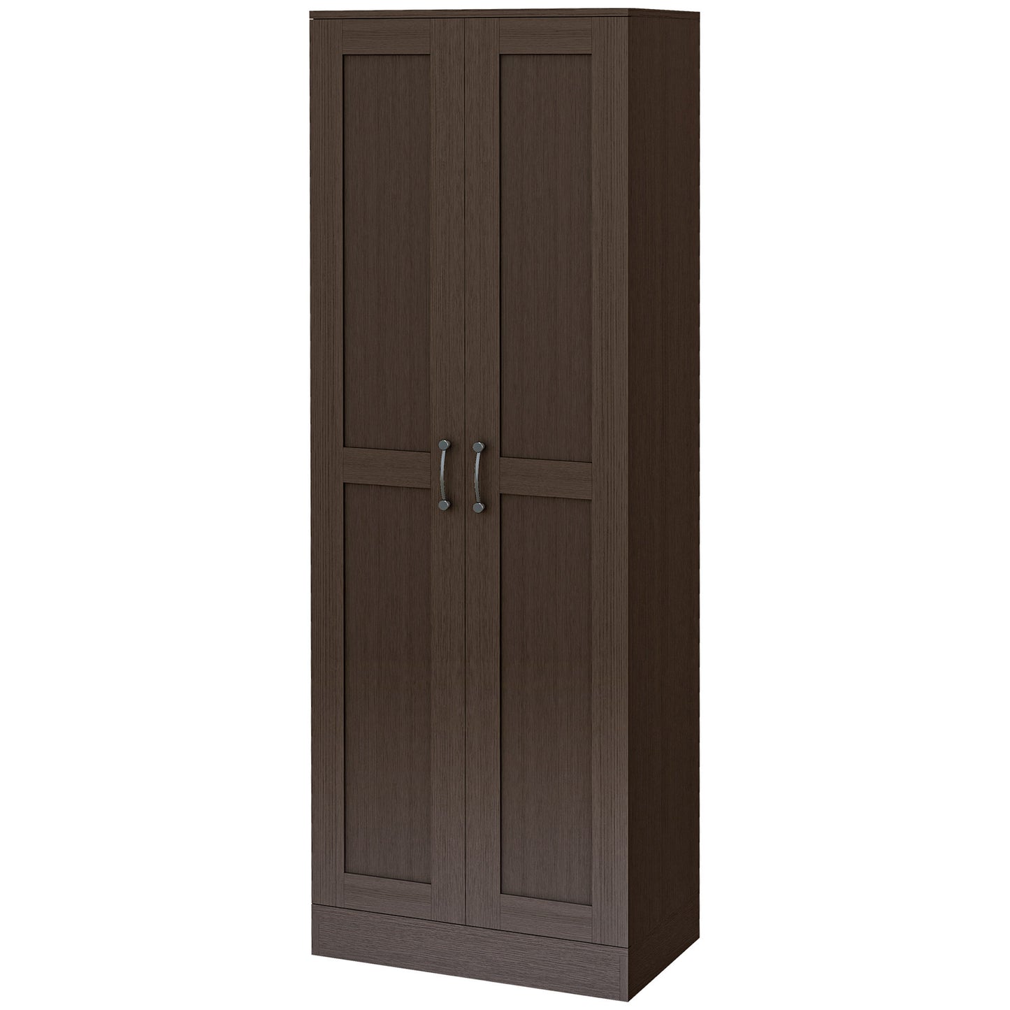 Cora Tall Storage Cabinet - Brown