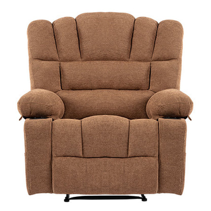 Emerson Massage Recliner Chair Sofa with Heating Vibration - Brown