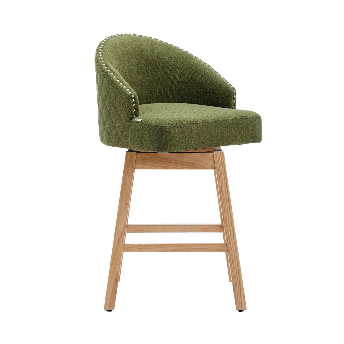 COOLMORE Bar Stools - Green Set of 2