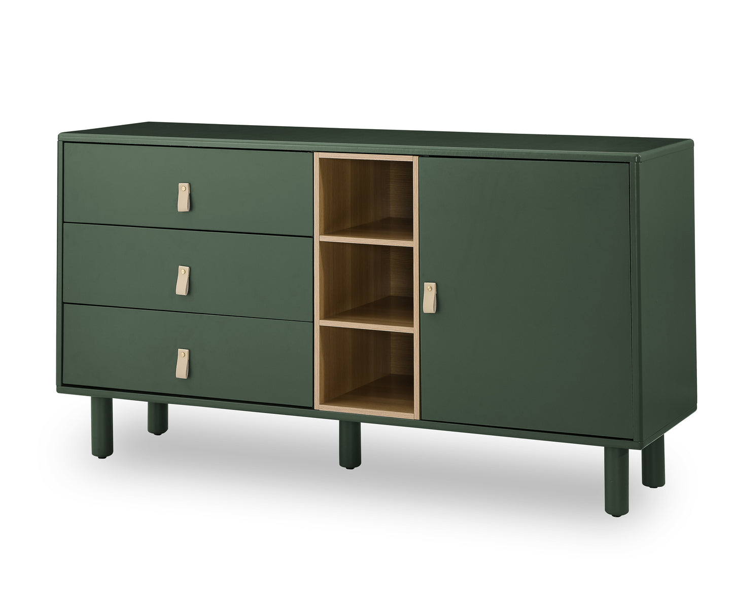 Haru Storage Wooden Cabinet - Green