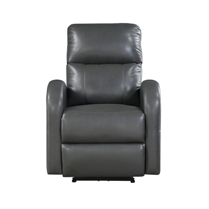 Molina Faux Leather Power Reclining Chair - Gray