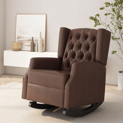 Watson Rocking Chair - Dark Brown