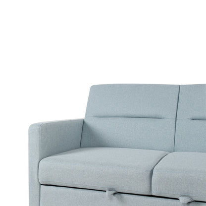 Bolton Loveseat Sleeper - Light Blue