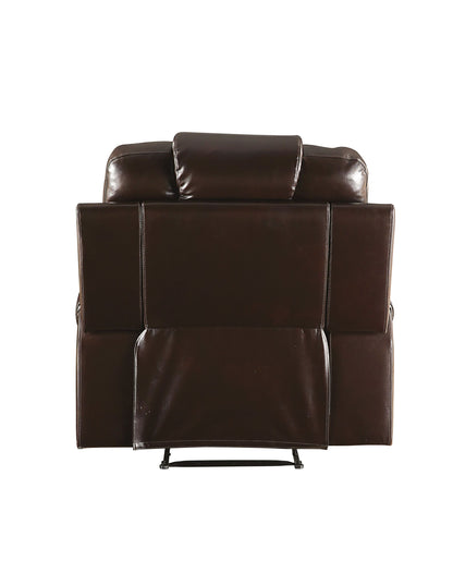 Braylon PU Recliner (Power Motion) - Brown