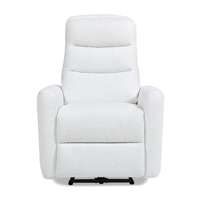 Bloomy High-Back Power Recliner Motion Chair - White