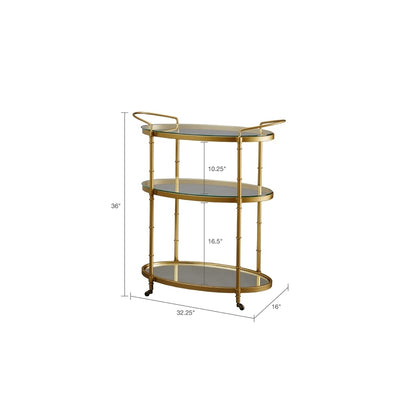 Lauren Bar Cart - Gold