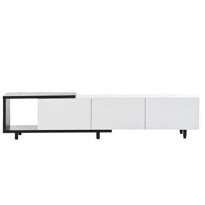 Legend Stylish TV Stand Cabinet - White