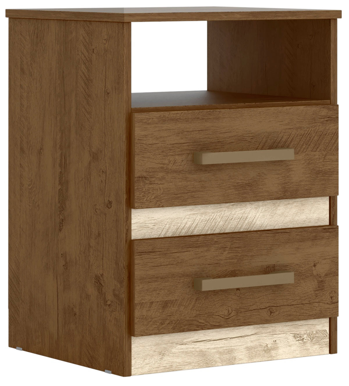 Apolo Nightstand - Brown/Hazelnut Flex