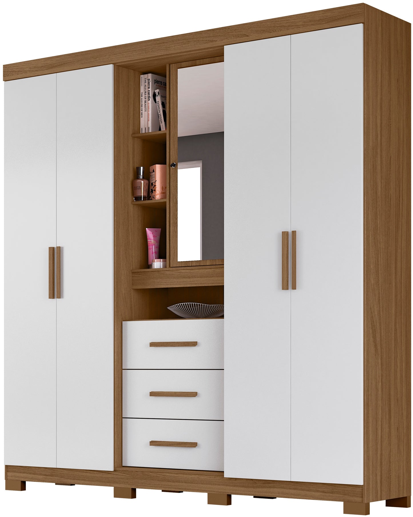 Wardrobe Eldorado - Natural/White