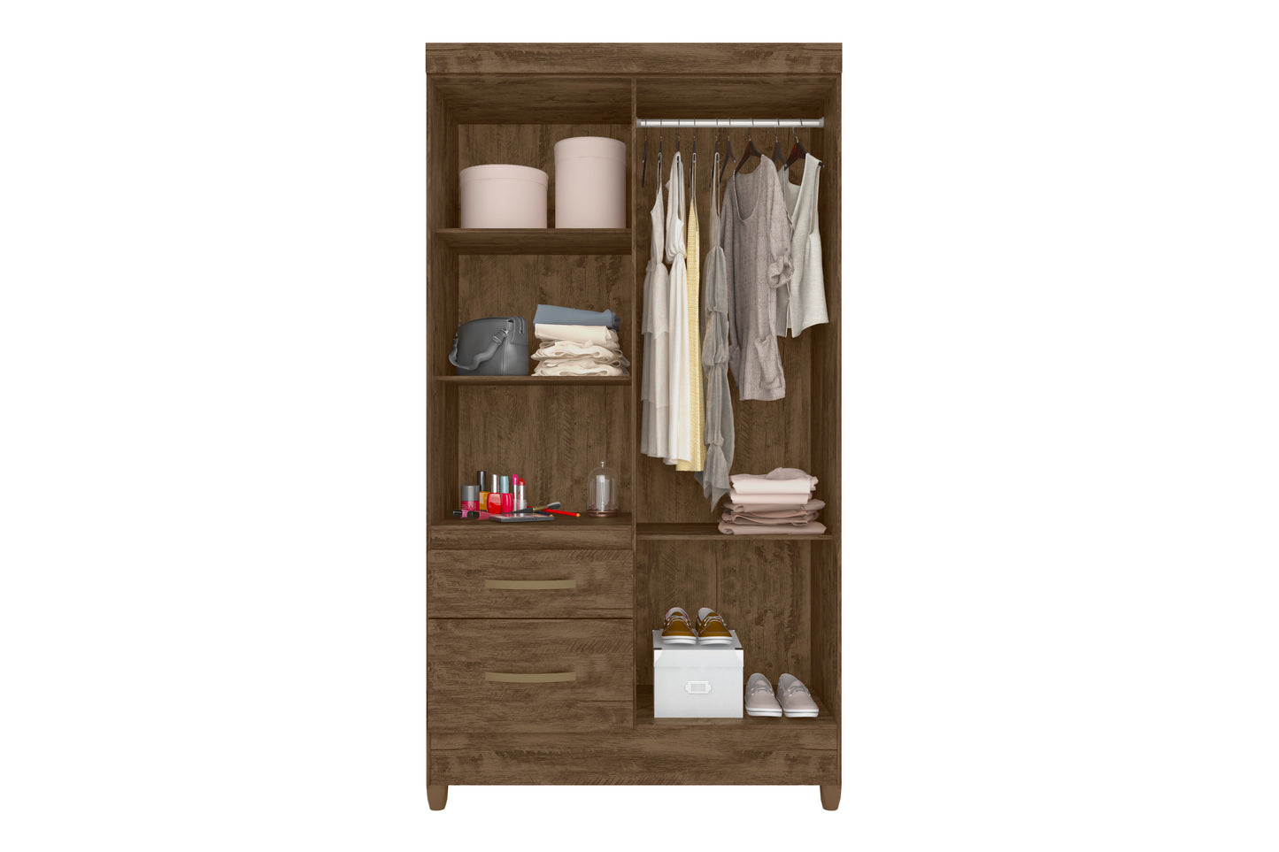 Wardrobe Madri - Brown