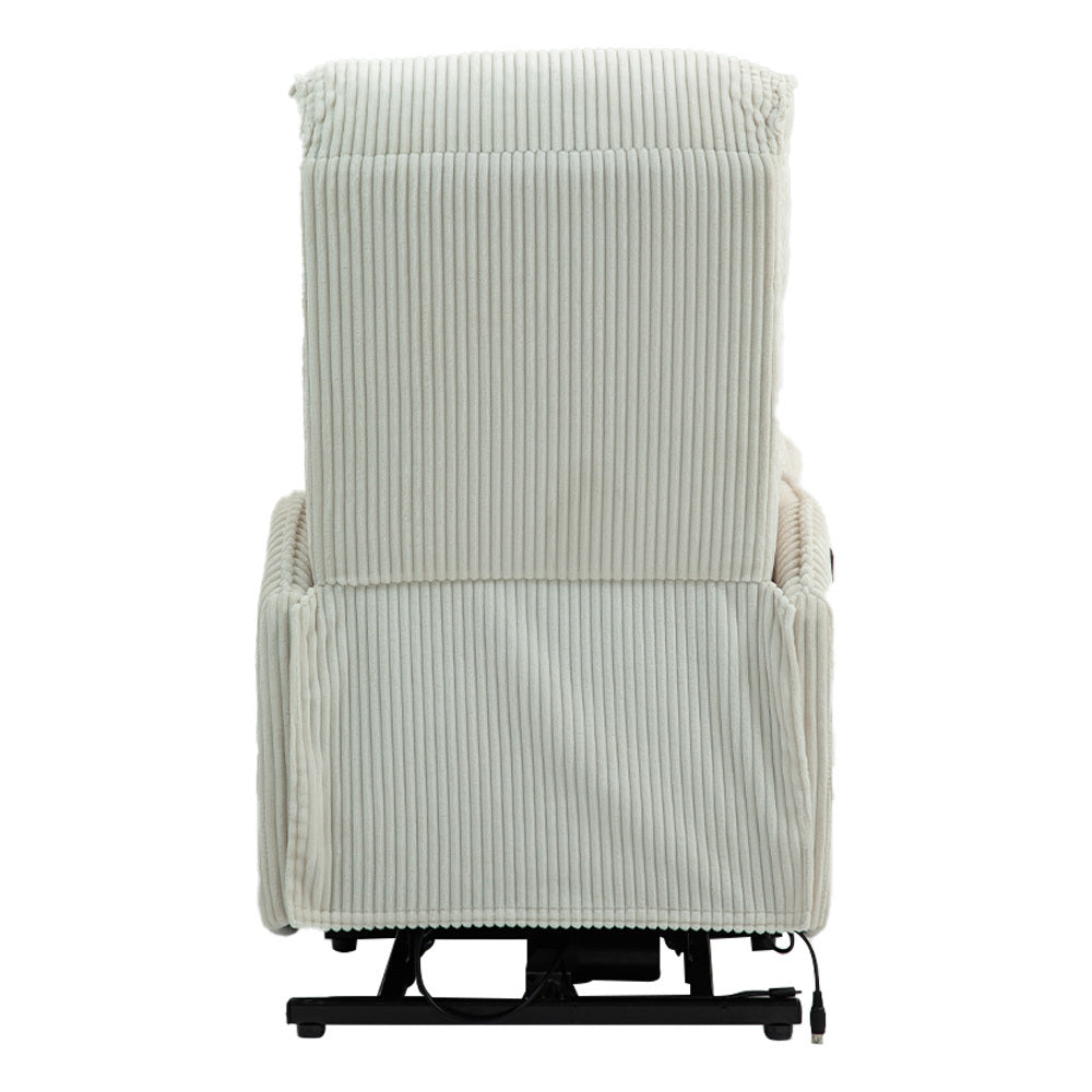 Fraser Electric Recliner Chair - Beige