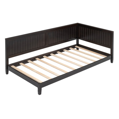 Lou Twin Size Wooden Daybed - Espresso