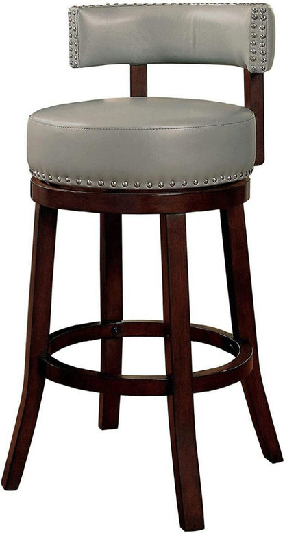 Sherly  Swivel Bar Stool - Gray Set of 2