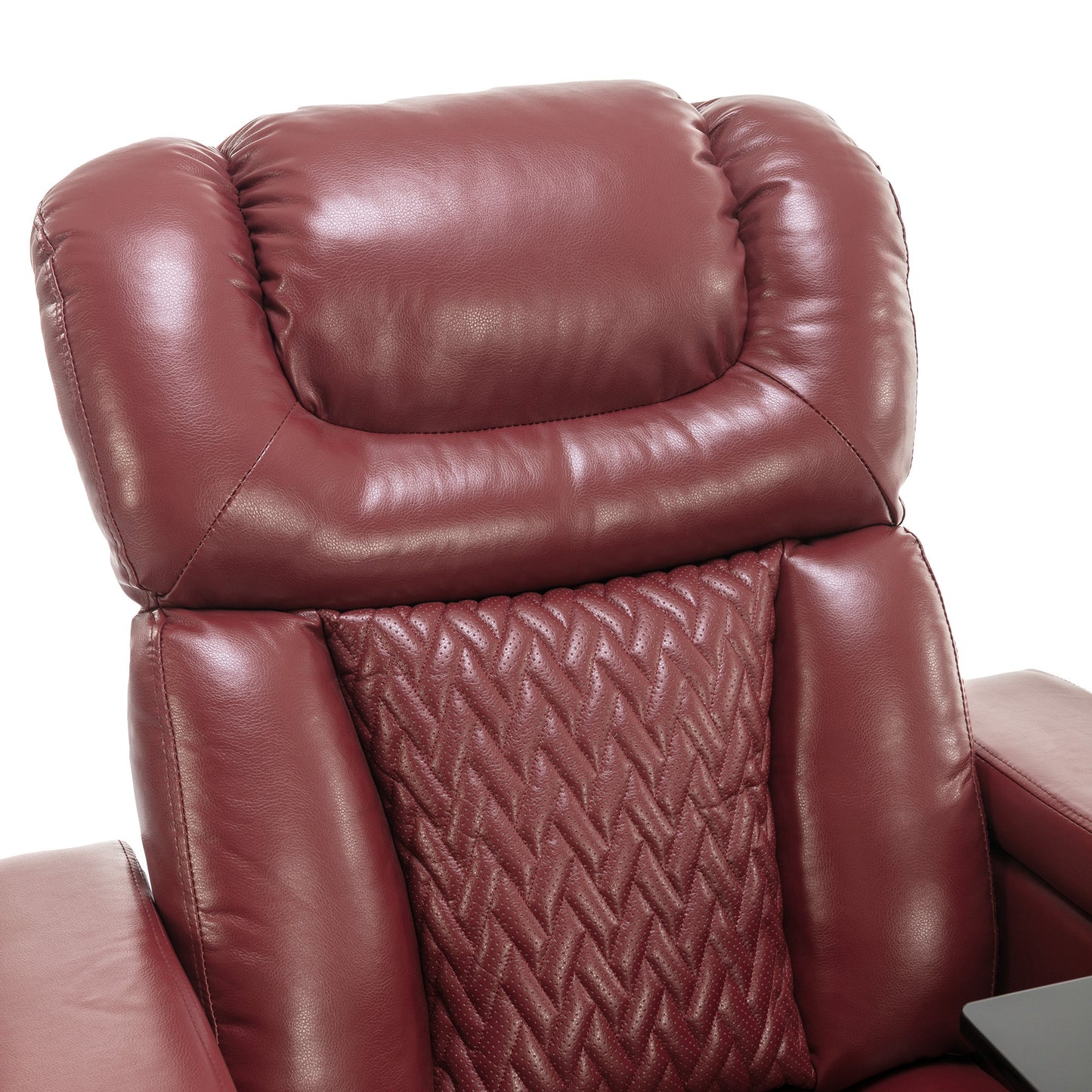 Comfort Max 270 Degree Swivel Power Recliner - Red