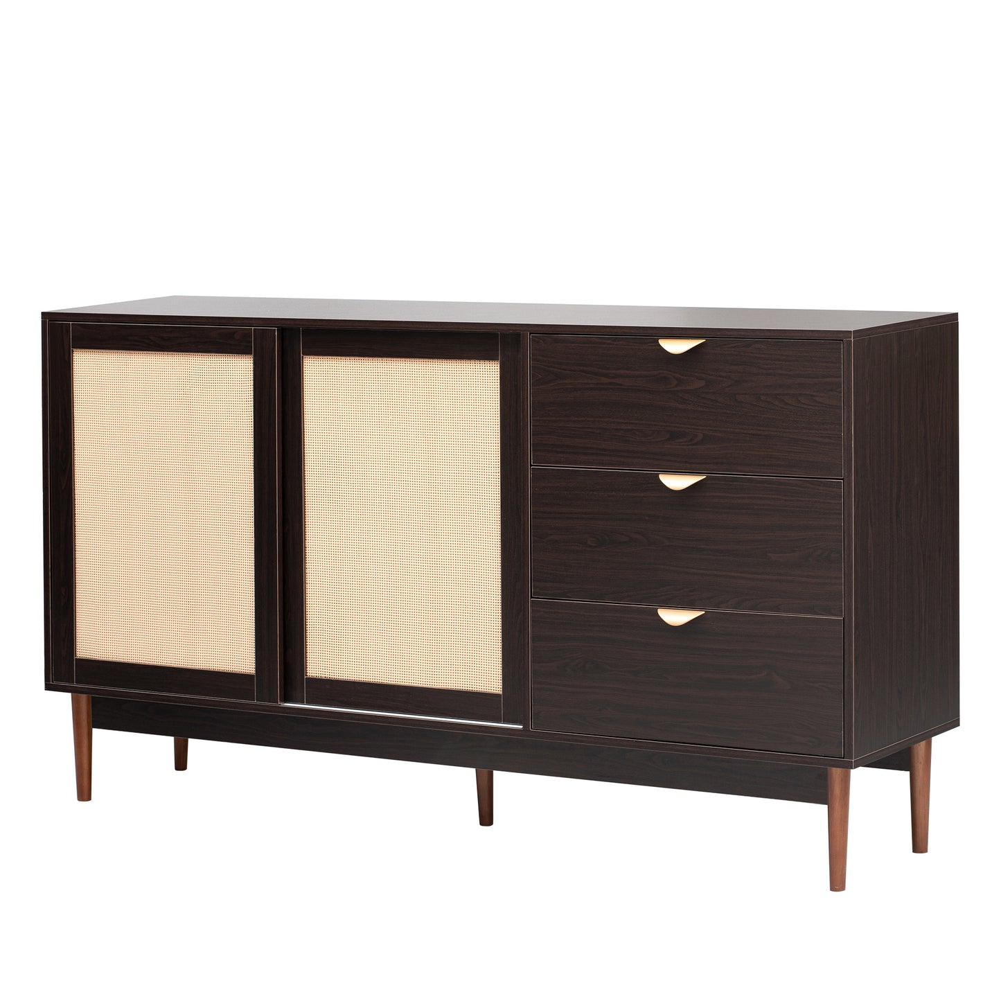 Domie Two-door Storage Cabinet - Brown