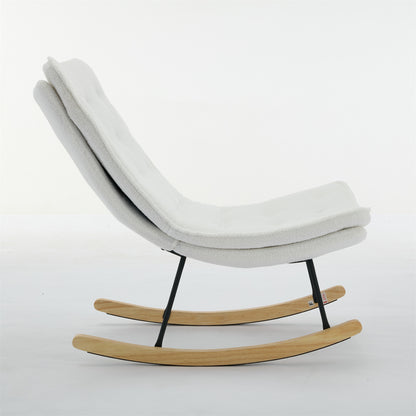 Lazy Rocking Chair - White