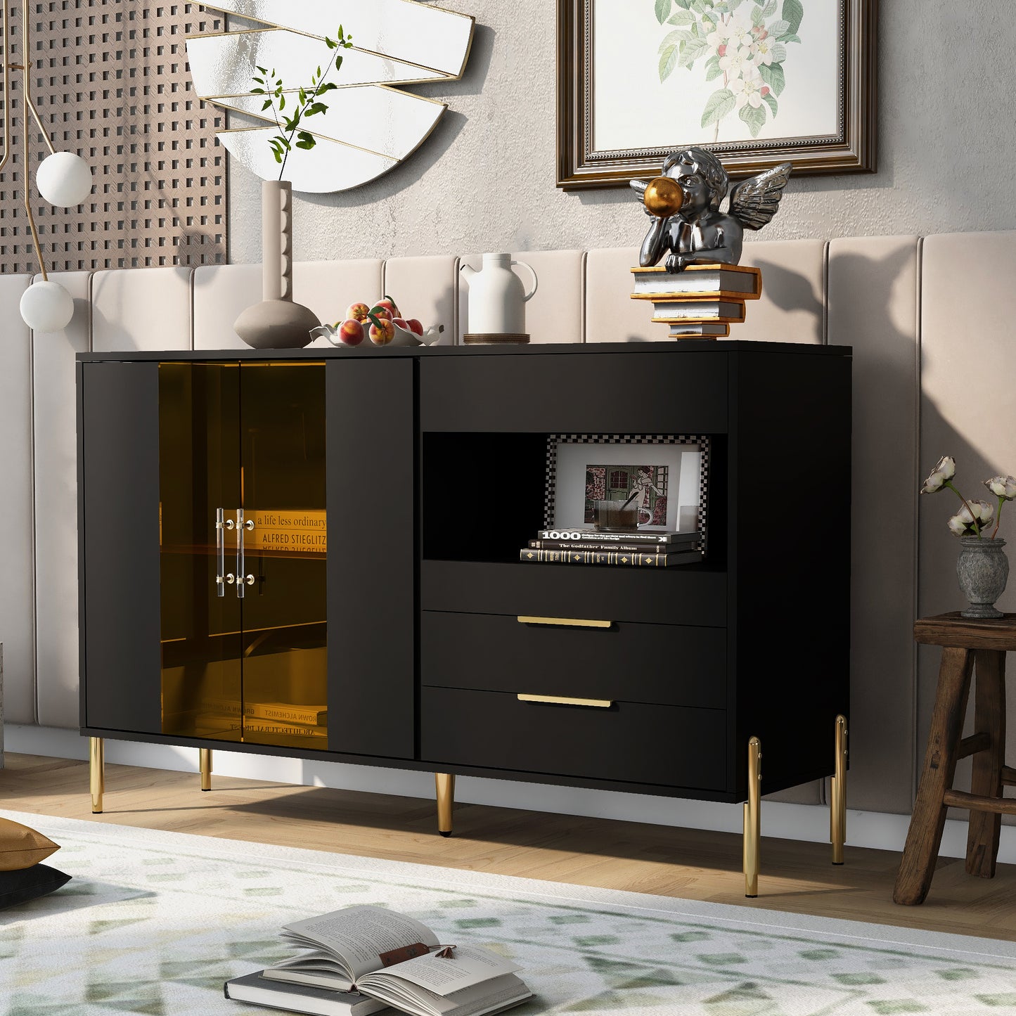 Omi Storage Cabinet - Black