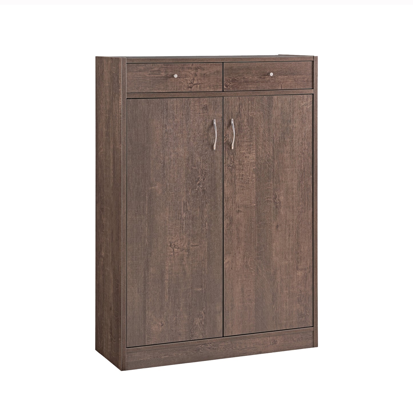 Parza Shoe Storage Cabinet - Walnut