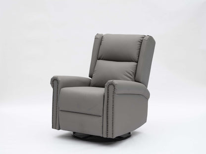 Daniela 360 Swivel Manual Recliner - Gray