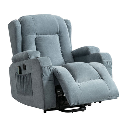 Bonilla Power Lift Recliner Chair - Blue