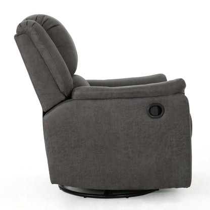 Margo Recliner Chair with Swivel - Slate