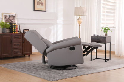 Daniela 360 Swivel Manual Recliner - Gray