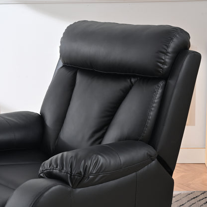 Rios PU Lift Chair Recliner - Black