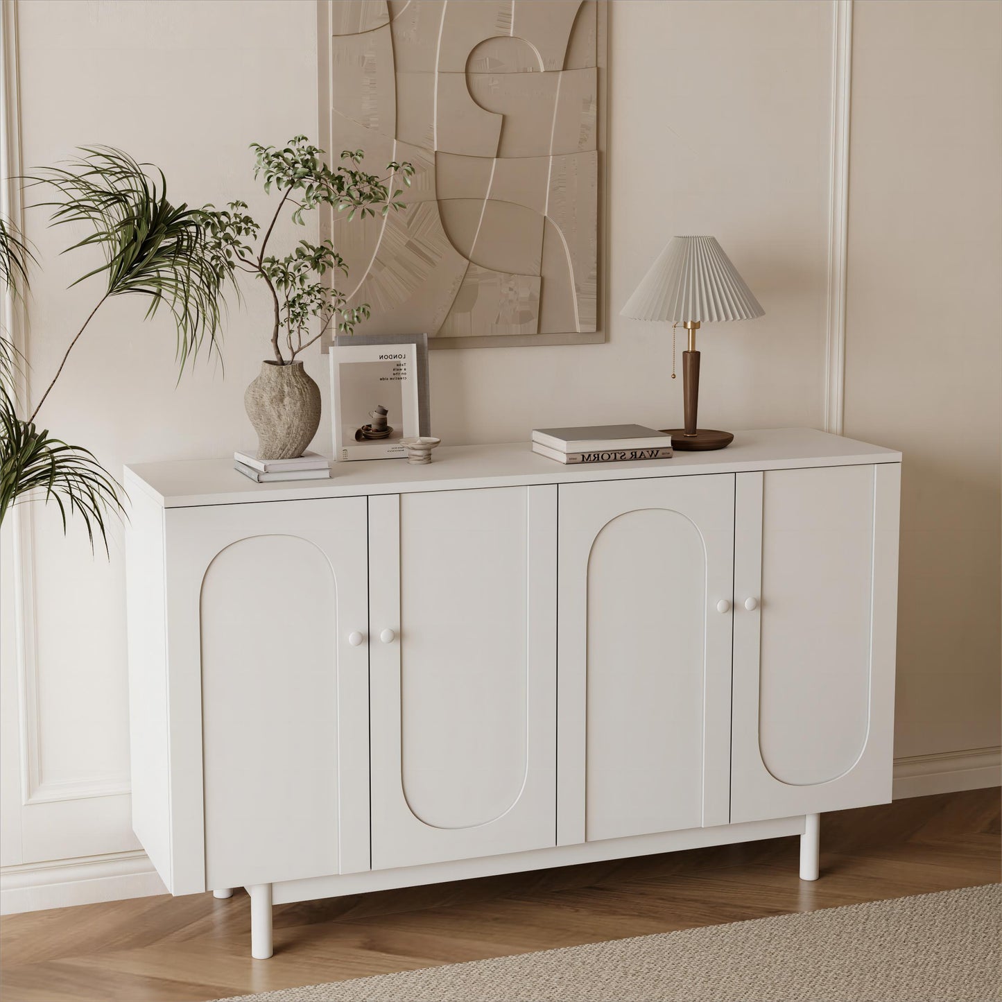 Evie Storage Cabinet - White