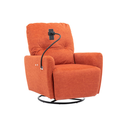 Dax Electric Rocking Motion Recliner - Orange