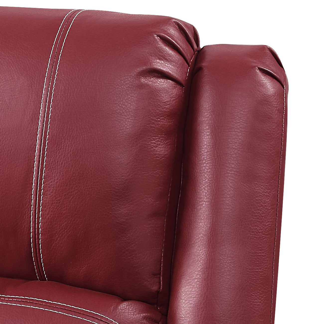 Berkley Power Recliner with USB Port - Red