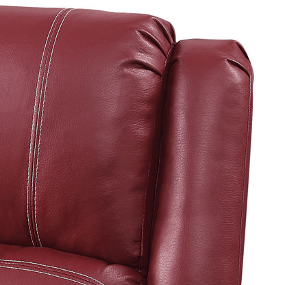 Berkley Power Recliner with USB Port - Red