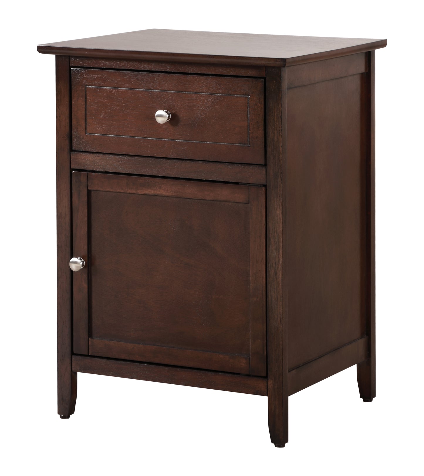 Izzy 1 Drawer 1 Door Nightstand - Cappuccino