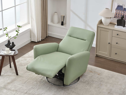 Mosley Swivel Glider Recliner Chair - Green