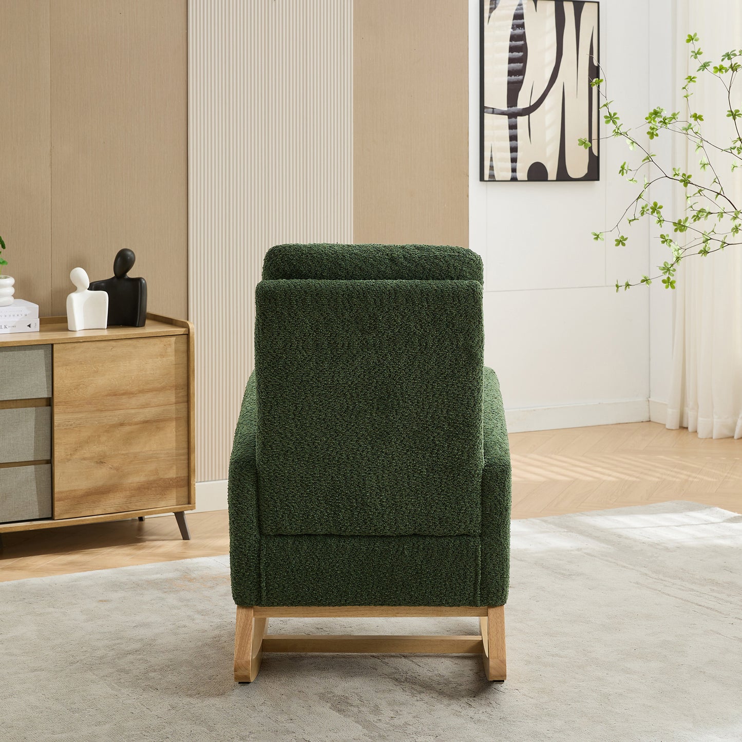 Lester One Rocking Chair - Green