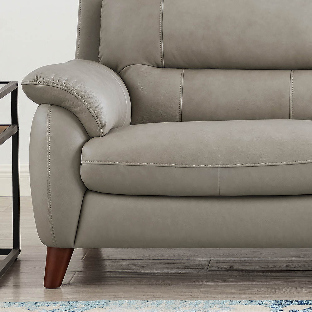 Lara Leather Loveseat