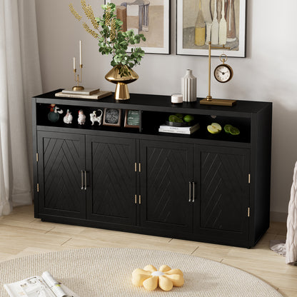 Bai Sideboard Buffet - Black