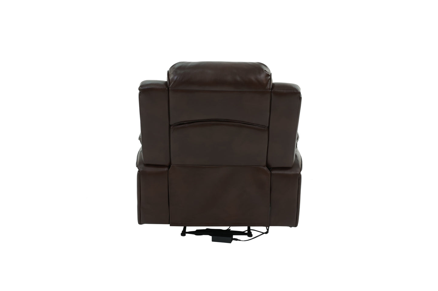 Parker Gel Leatherette Power Motion Recliner Chair - Brown