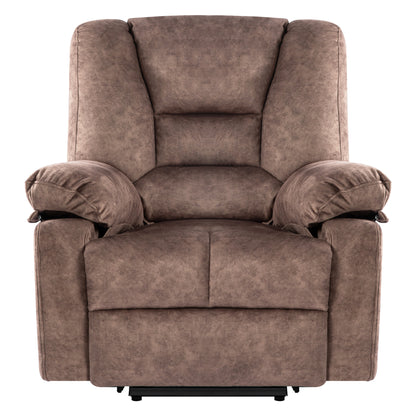 Harris Power Lift Recliner Chair with Massage - Brown