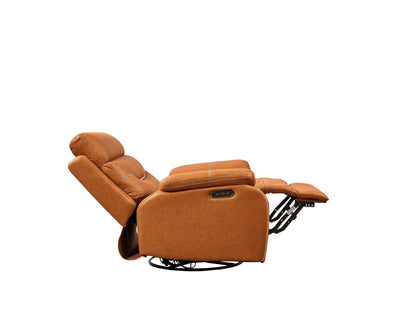 Odyssey Dual Motor Recliner Chair - Yellow Brown