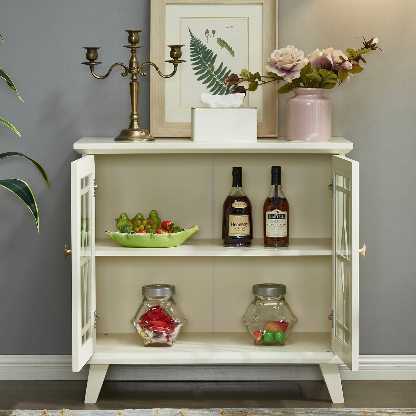 Mori Storage Cabinet with Shelf