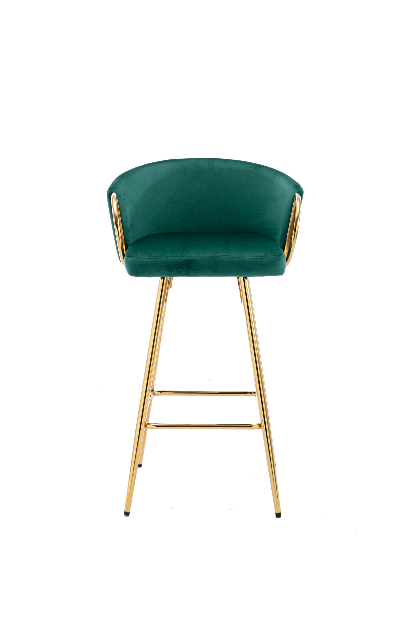 Sip Bar Stools 26 Inch  - Green Set of 2