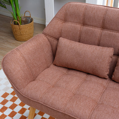 Puffins Comfy Loveseat - Pink