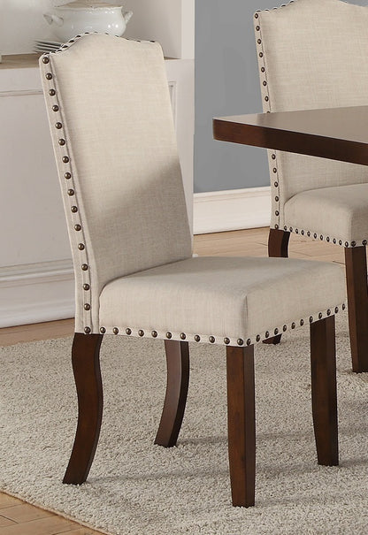 Ferna Upholstered Dining Chairs (Set of 2) - Cream