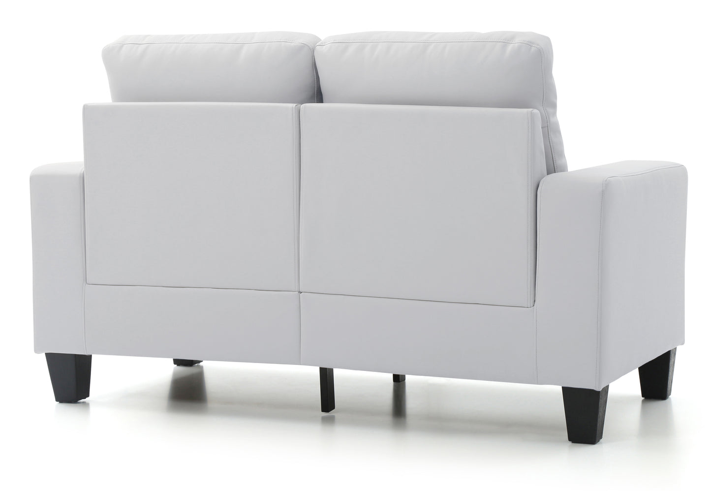 Newbury Modular Loveseat - White