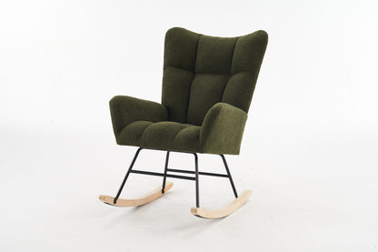 Otto Rocking Chair Nursery - Green