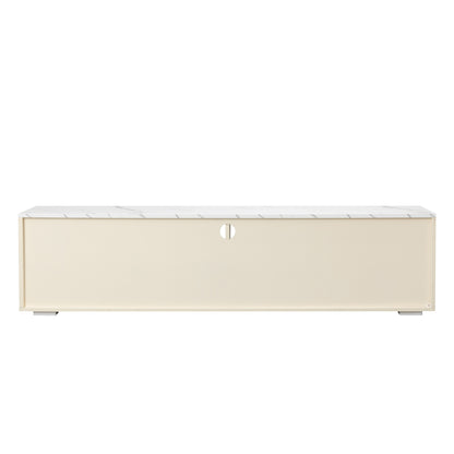 Nomad TV stand with LED remote control lights - Beige