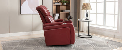 Comfort Max 270 Degree Swivel Power Recliner - Red