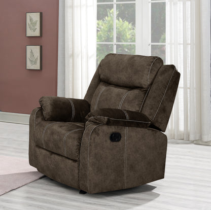 Sonet Glider Recliner Chair - Coffee