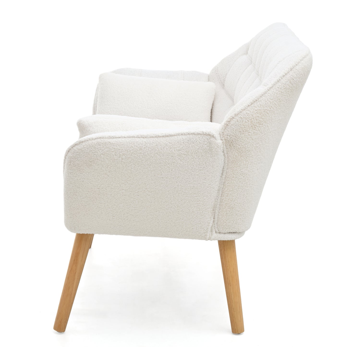 Puffins Comfy Loveseat - White